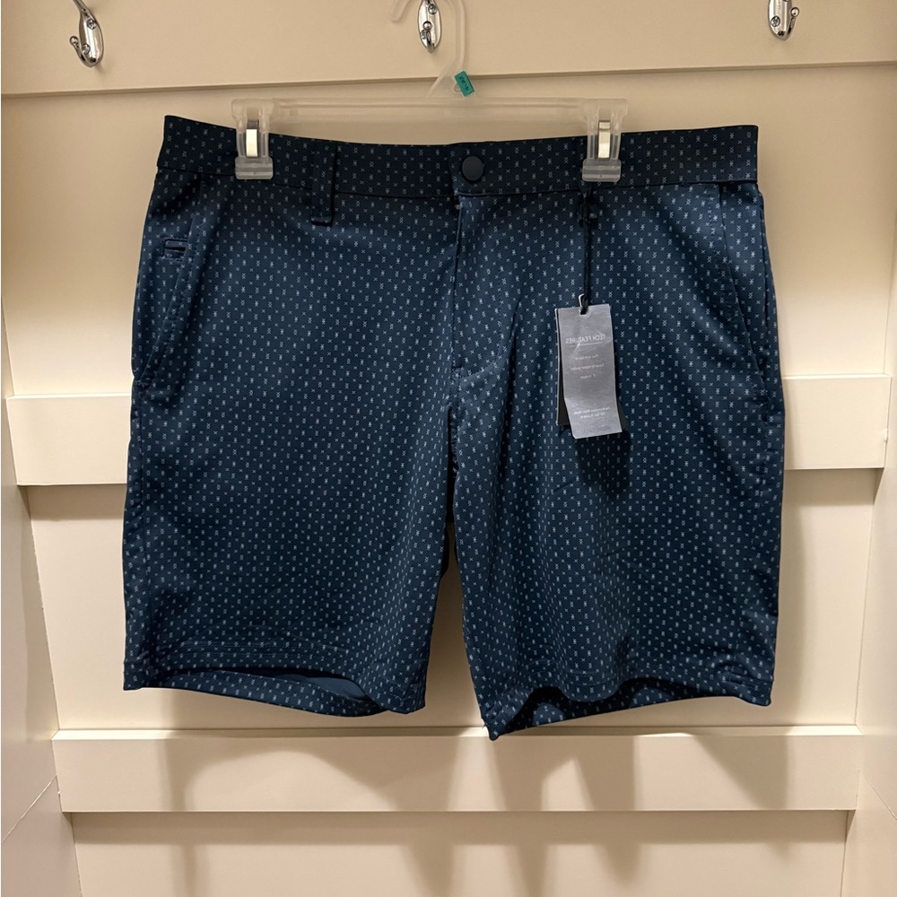 NWT Hudson & Barrow Navy men’s Shorts size 33